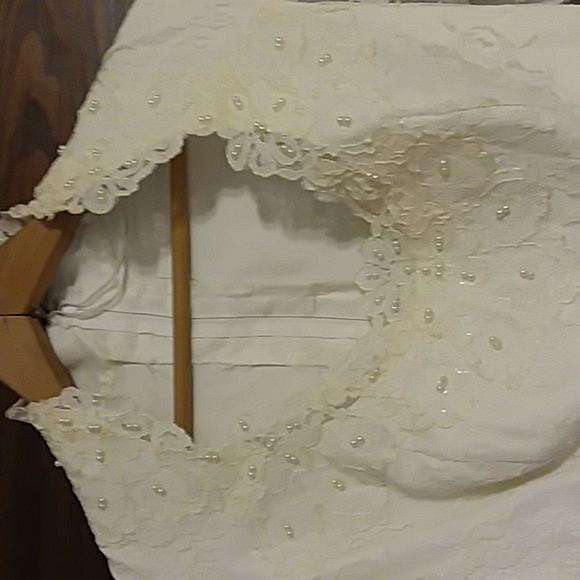 Vintage 40s/50s lace wedding dress Handmade? - Picture 14 of 17